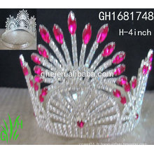 Couronne bagage en forme de couronne anneau princesse beauté mini tiaras couronne